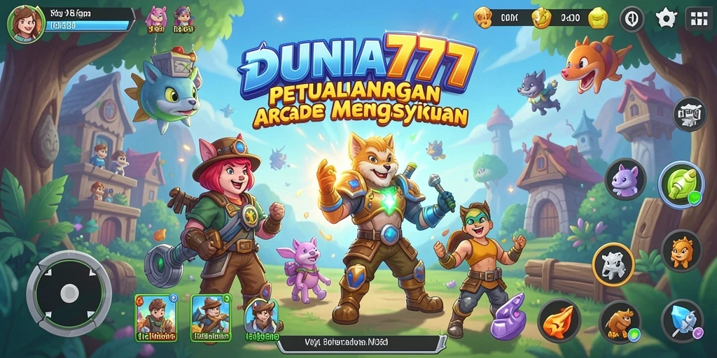 Gameplay seru DUNIA777 dengan grafis yang memukau.