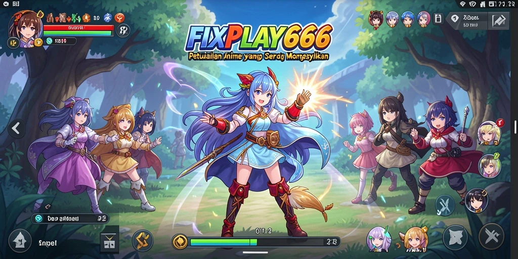 Gameplay FIXPLAY666 dengan karakter anime yang seru dan menarik.
