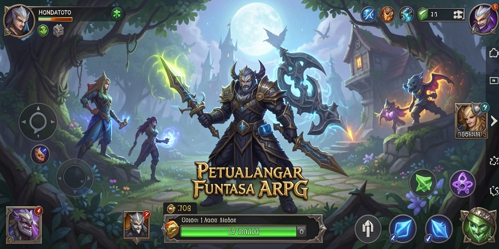 Screenshot gameplay HONDATOTO menampilkan pertarungan seru dan grafis yang mengagumkan.