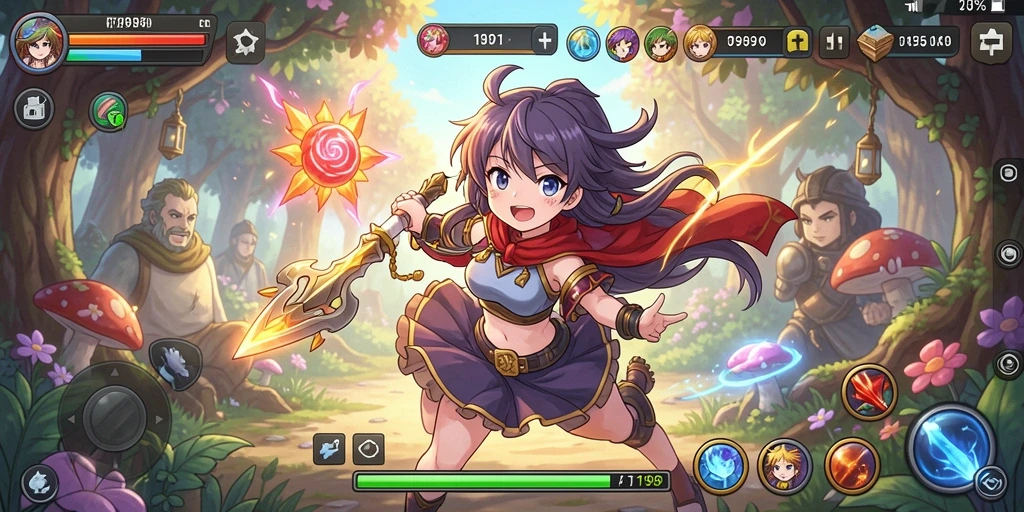 Gameplay T9999 yang menarik dan penuh aksi.